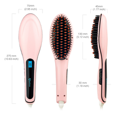 Apalus Brush Hair Straightener Detangling Hair Brush